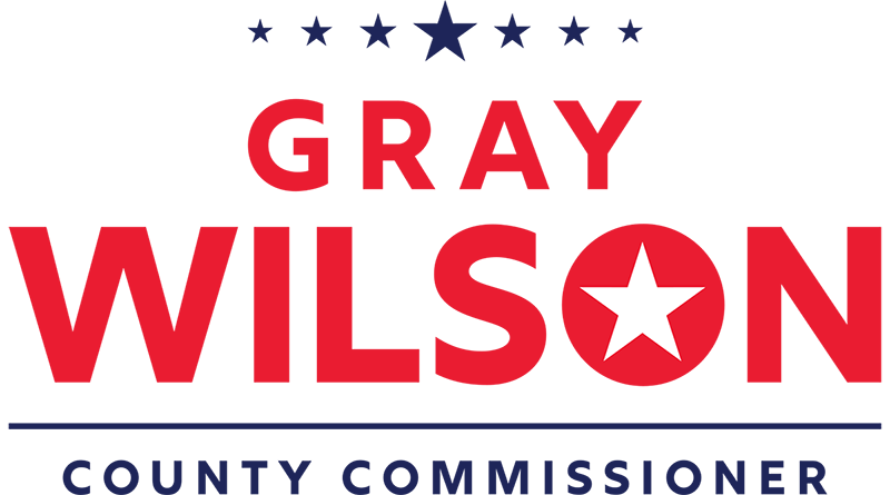 Vote Gray Wilson for County Commissioner logo